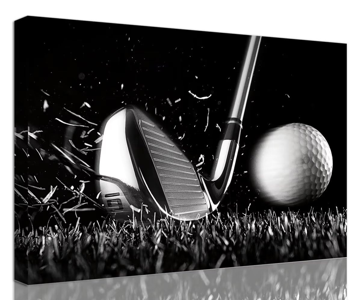 Golf Wall Art Golf Ball Picture Canvas Prints Golf
