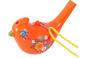 Water Bird Whistle - Fun Bird Whistle with Realistic Sounds for Kids, Portable Outdoor Toy with Lanyard for Exploration PlayB