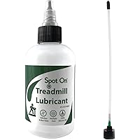 Spot On 100% Silicone Treadmill Belt Lubricant - Made in The USA - with Both a Precision Twist Cap and an Application Tube fo