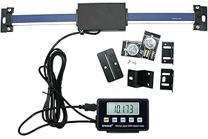 SHAHE 0-200mm/8''Digital Readout Linear Scale, Accurate Digital Remote LCD,for Milling Machine Lathes