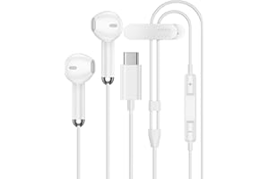 USB C Headphones for iPhone 17 16 15 Earphones Wired Type C Earbuds with Microphone & Volume Control HiFi Stereo for iPhone 1