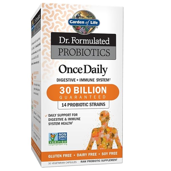 GARDEN OF LIFE DR. FORMULATED PROBIOTICS ONCE DAILY...