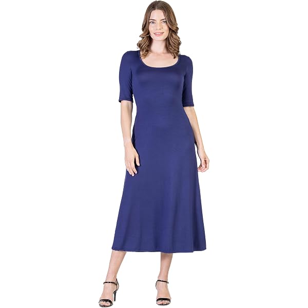 JS Collections Women's Elliot Cocktail Dress - Bateau Neck Mermaid Gown With Puff Sleeves - View #2