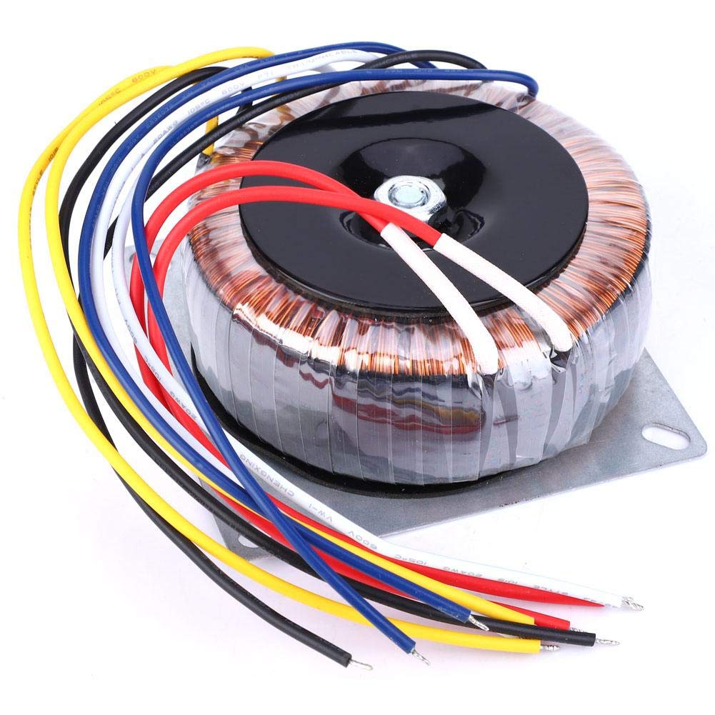 Photo 1 of Amplifier Power Supply, Dual 12V Preamp + Dual 28V Power Amplifier + 12V Single Speaker Protector Ring Power Transformer, Toroidal Transformer 200W(AC 110V)LPNPMDR0604037