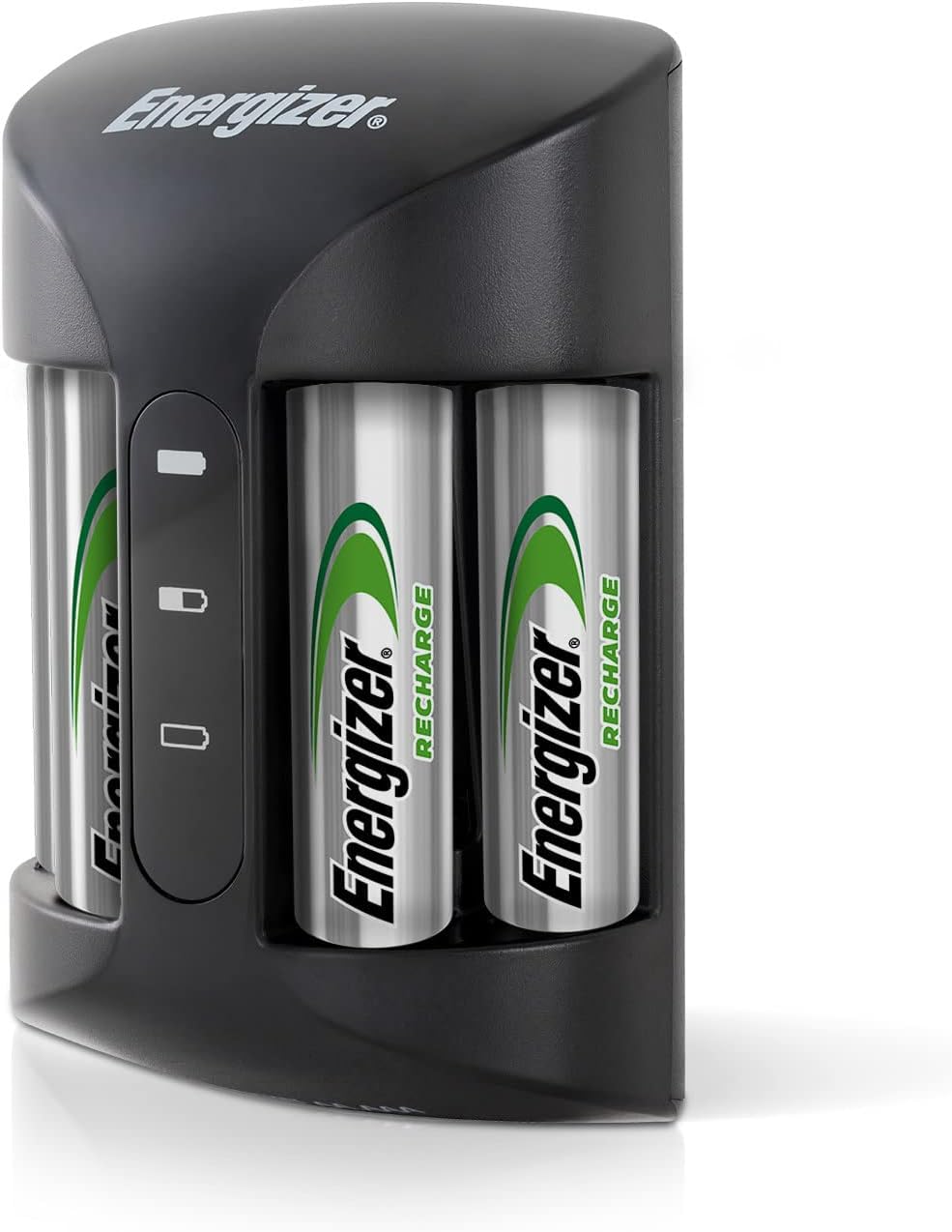 Energizer Recharge Pro Charger for AA/AAA NiMH Batteries with 4 Batteries