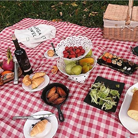 Amazon レジャーシート ピクニックマット 防水 断熱 防潮 洗える 厚手 大きい 0x0cm 花見 花火大会 運動会 海辺 砂浜 ピクニック 登山 遠足 野外 スポーツ アウトドア 折り畳み 簡単収納 持ち運び便利 6 8人用 Diy 工具 ガーデン