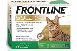 FRONT LINE Frontline Gold for Cats (6 Month)