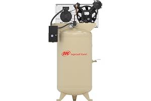 INGERSOLL RAND IR Type-30 Reciprocating Air Compressor 5 HP 460V 3 Phase 80 Gal