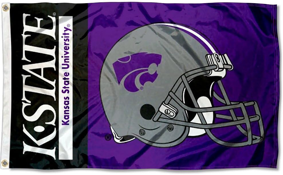 Amazon.com : Kansas State Wildcats KSU University Large College Flag
