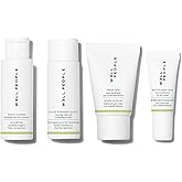Well People Plant Power Skincare Starter Mini Set, Step-by-Step Skincare Kit For Cleansing, Hydrating, Exfoliating & Nourishing, Vegan & Cruelty-free