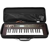 ANALOG CASES Yamaha Reface Series & Arturia KeyStep 37 Case - Custom-Fitted Compact PULSE Hard Case for Travel