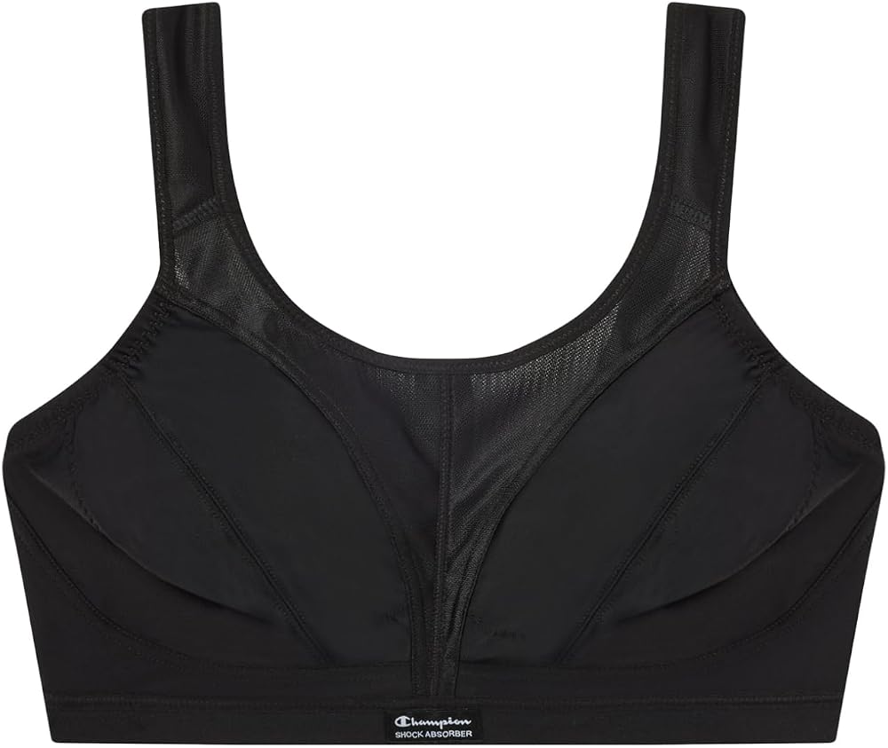 Champion Womens Shock Absorber SN109 Active D+ Classic Bras Black 34D UK