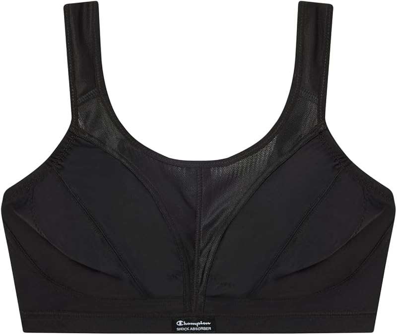 Champion Womens Shock Absorber SN109 Active D+ Classic Bras Black 34D UK
