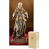 Avalon Gallery Figurine Bellavista Old World Masters Collection Resin Statue, 6.25-Inch, Saint Pio