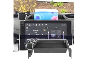 LUNQIN Car Phone Holder Center Console Organizer for Jeep Compass 2022-2026【Only 10.1-inch Screen】 Auto Accessories Navigatio