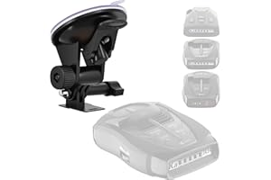 iSaddle for Cobra Radar Mount - Windshield Suction Cup Holder Compatible with Cobra iRAD ESD RAD 480i 450 380 SPX 5000 5300 5
