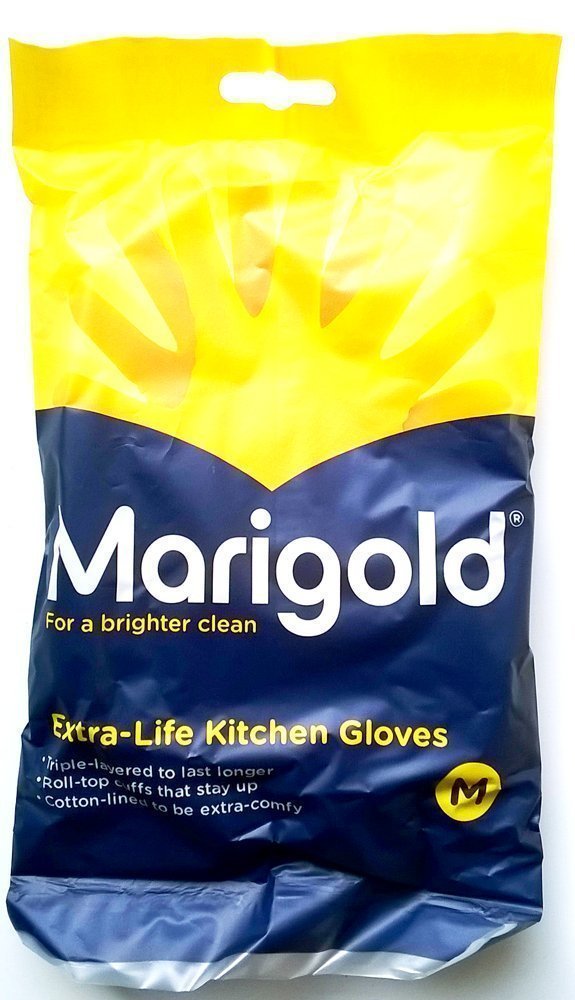 Marigolds Extra Life kitchen Glove Medium 1 x 3 pairs by Marigold