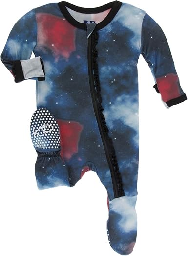 ruffle footie pajamas