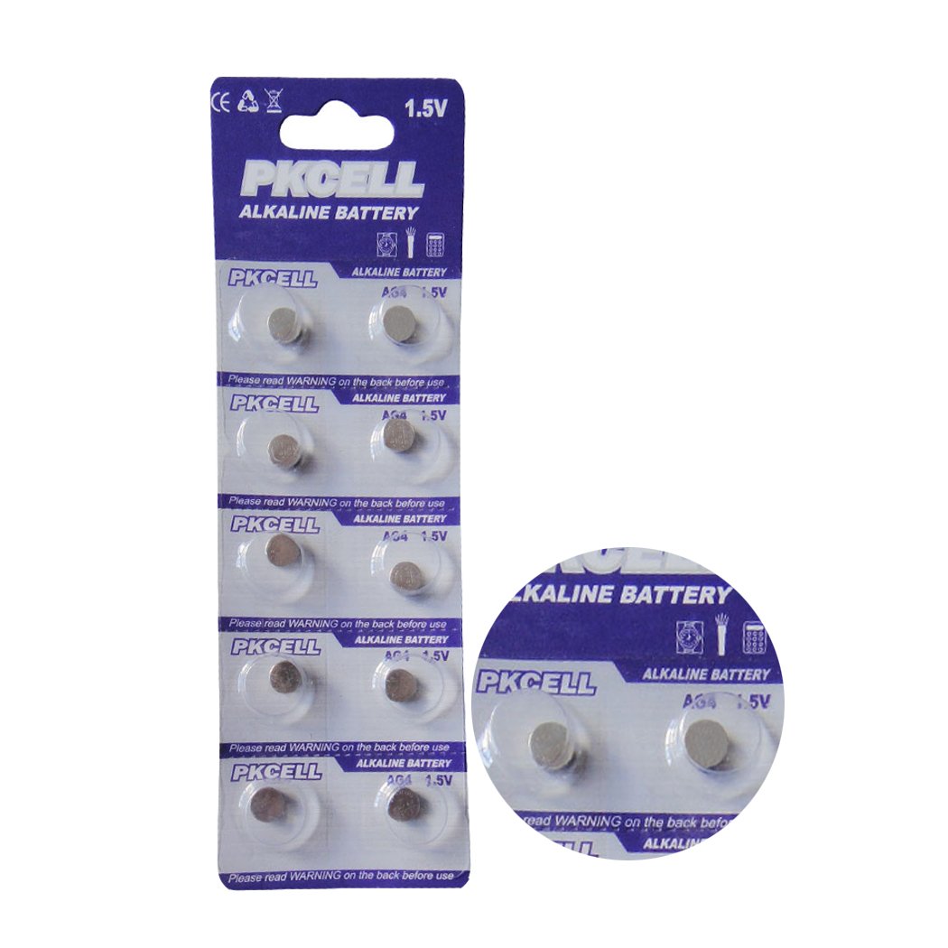 PKCELL 377 Watch Battery SR626 SR626SW LR626 AG4 Equivalent