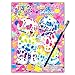 Lisa Frank Paint With Water Book with Green-Tip Paint Brush Coloring