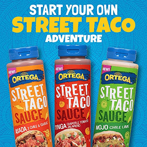 Ortega Street Taco Sauces, Tinga Chipotle Tomato Jalapeno, 8 Oz