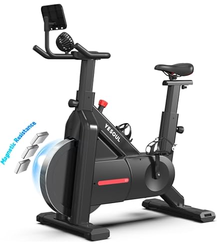 Test Du Vélo D'appartement PASYOU S50 : Résistance Magnétique Et 15 Kg De Volant Dinertie