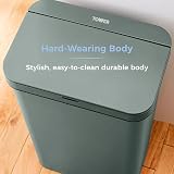 Tower 50L Forest Green Sensor Bin with Bin Liner Retainer Ring view 5