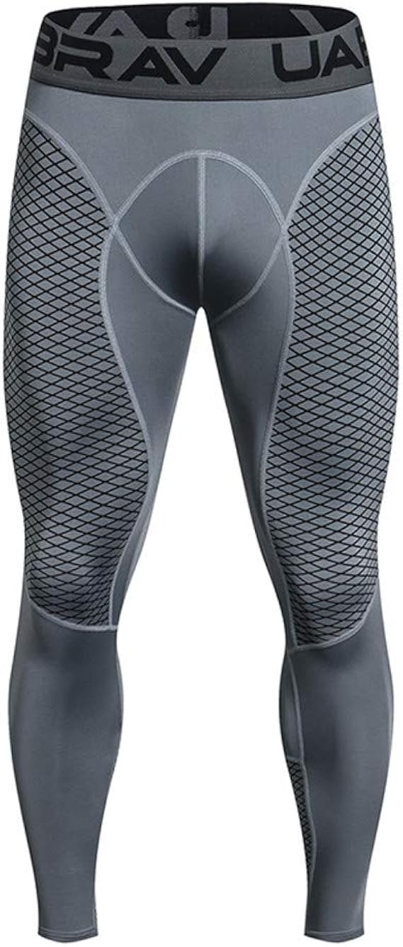 Pantalones de Fitness de los Hombres Compresión Mallas Hombre ...