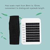 Sonew Eyelash Extension Tray Hand Plate with 8-15mm Scale for Salon DIY view 2