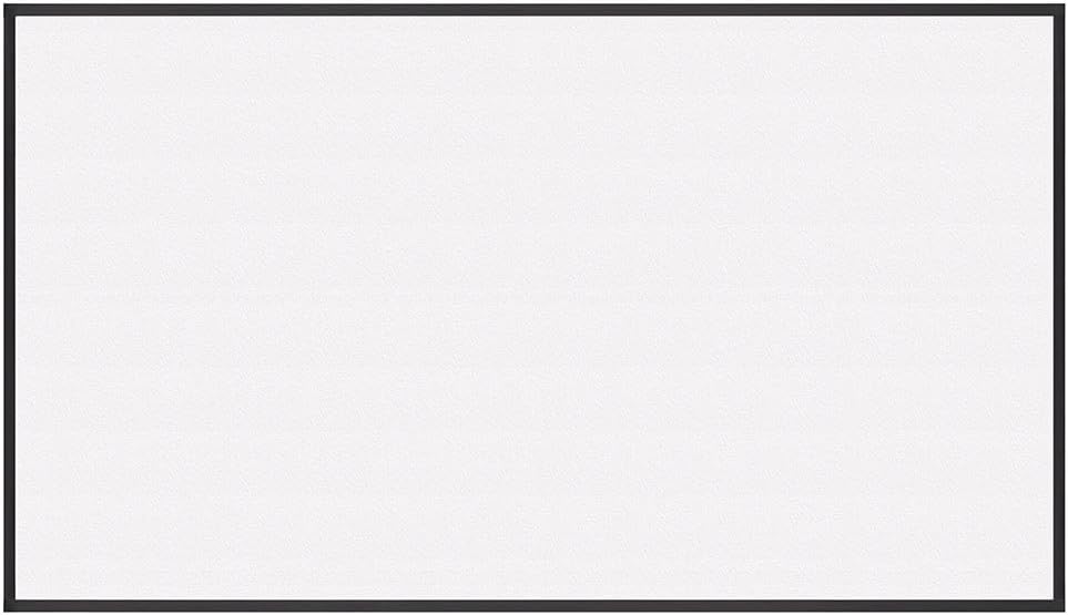 Instahibit 120" 16:9 Portable Movie Screen Matte White HD Movies Home Theatre Outdoor Yard Conference Projection Screen
