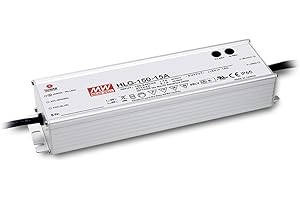 MEANWELL MEAN WELL HLG-150H-24A 150 W Single Output 6.3 A 24 Vdc Output Max IP65 Switching Power Supply - 1 item(s)