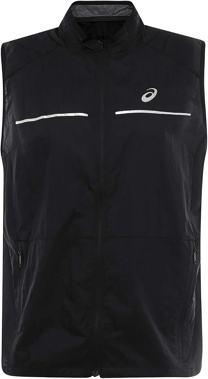 ASICS LiteShow Running Gilet SS19 XX Large Black Amazon.co.uk
