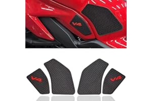 Wodpice Motorcycle Fuel Tank Stickers Knee Pads Non-slip Rubber Sticker FOR Panigale V4S Streetfighter V4 2021 2020 2019 2018, Wodpice-MIN005
