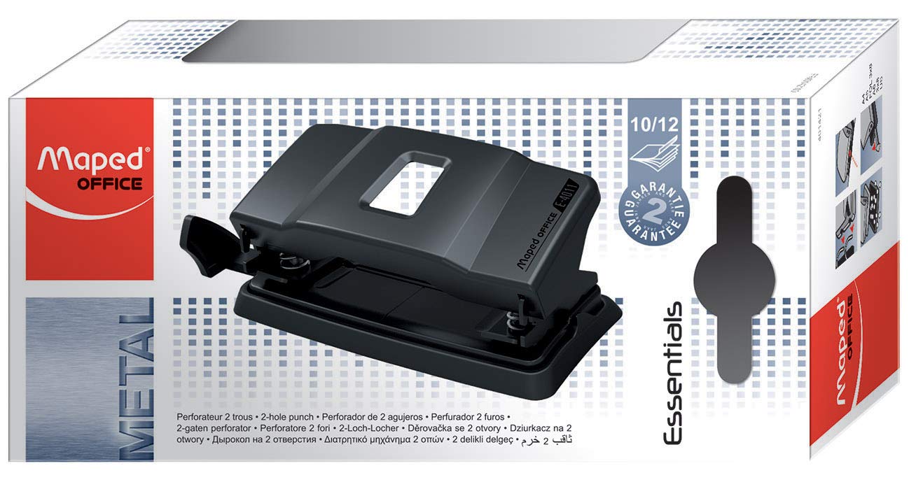 Maped Office Essentials Two Hole Punch (10 sheets)