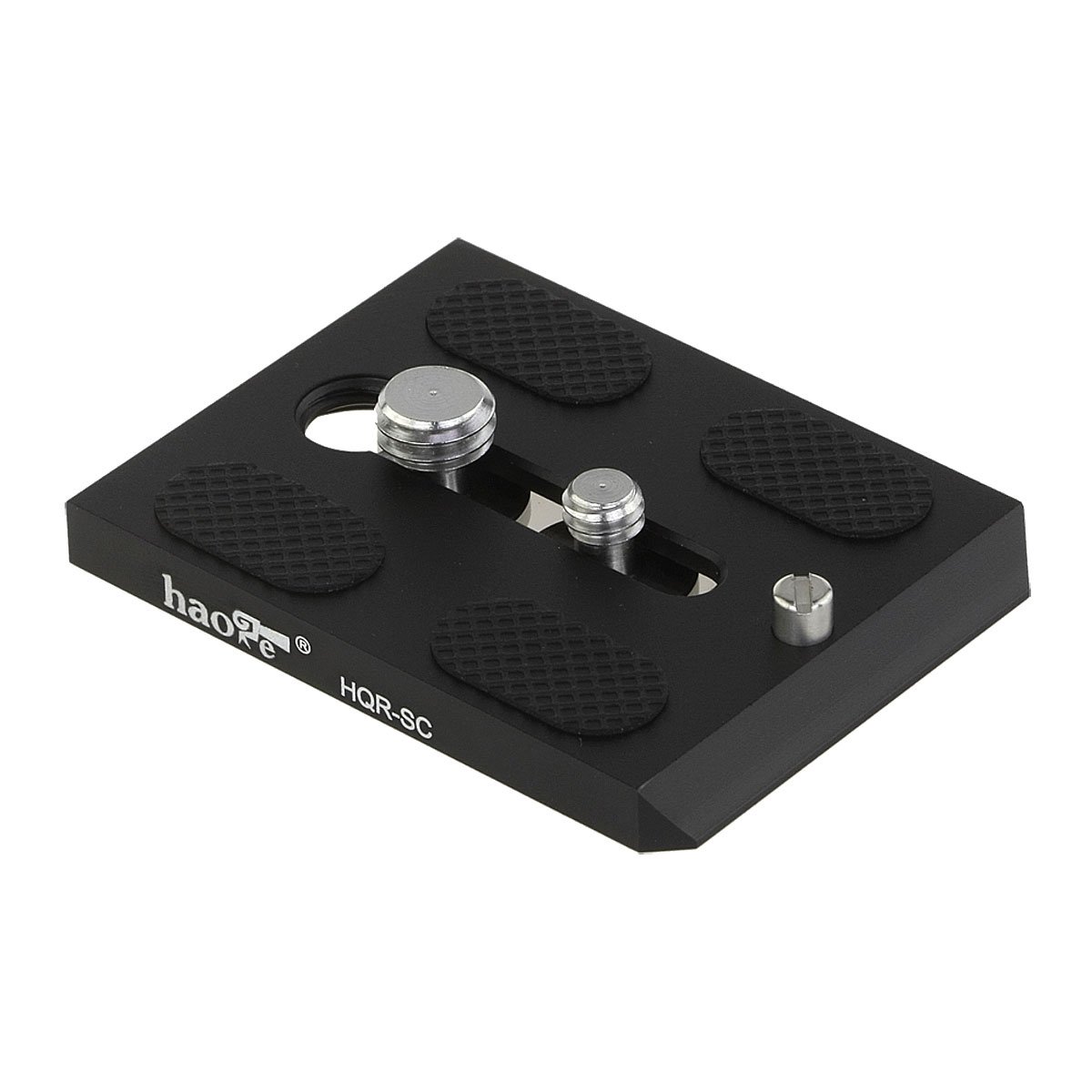 Haoge HQR-SC Camera Quick Release Plate Adapter Designed for Sachtler Video 14II, DV 2 DV 4, DV 6, DV 8, DV 8/100, DV10 3+3, DV10 5+5, FSB6T, FSB8T, FSB10T Tripod Fluid Head replace Touch & Go Plate S