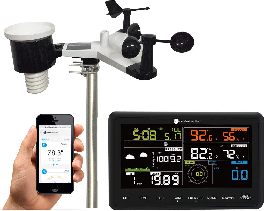 Ambient Weather WS2902A 10in1 WiFi Professional Weather Station