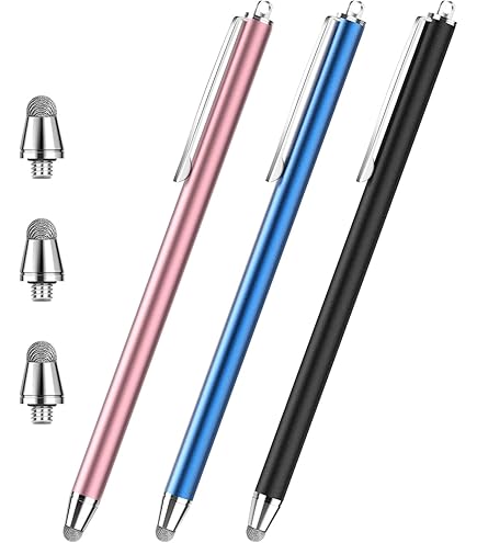 2 Pack Stylus Pens For Touch Screens,High Sensitivity Precision