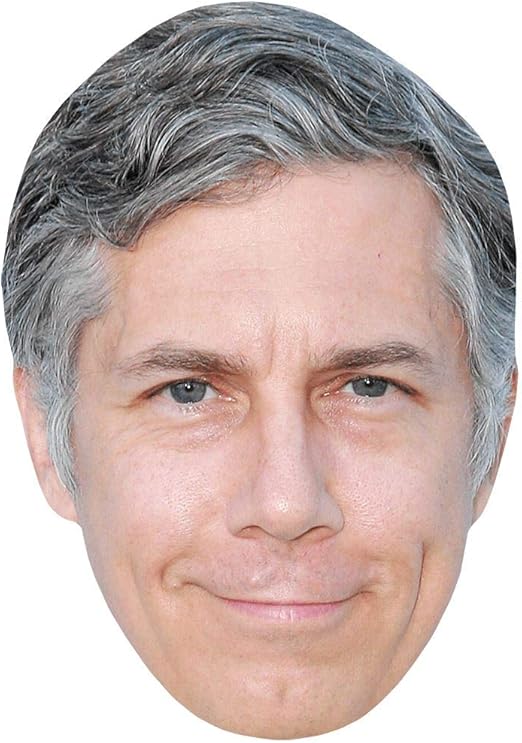 Amazon Com Chris Parnell Grey Hair Celebrity Mask Flat Card
