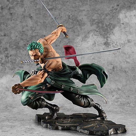 Anime One Piece Zoro Roronoa Anime Figure Three Blades SAMaximum Ver