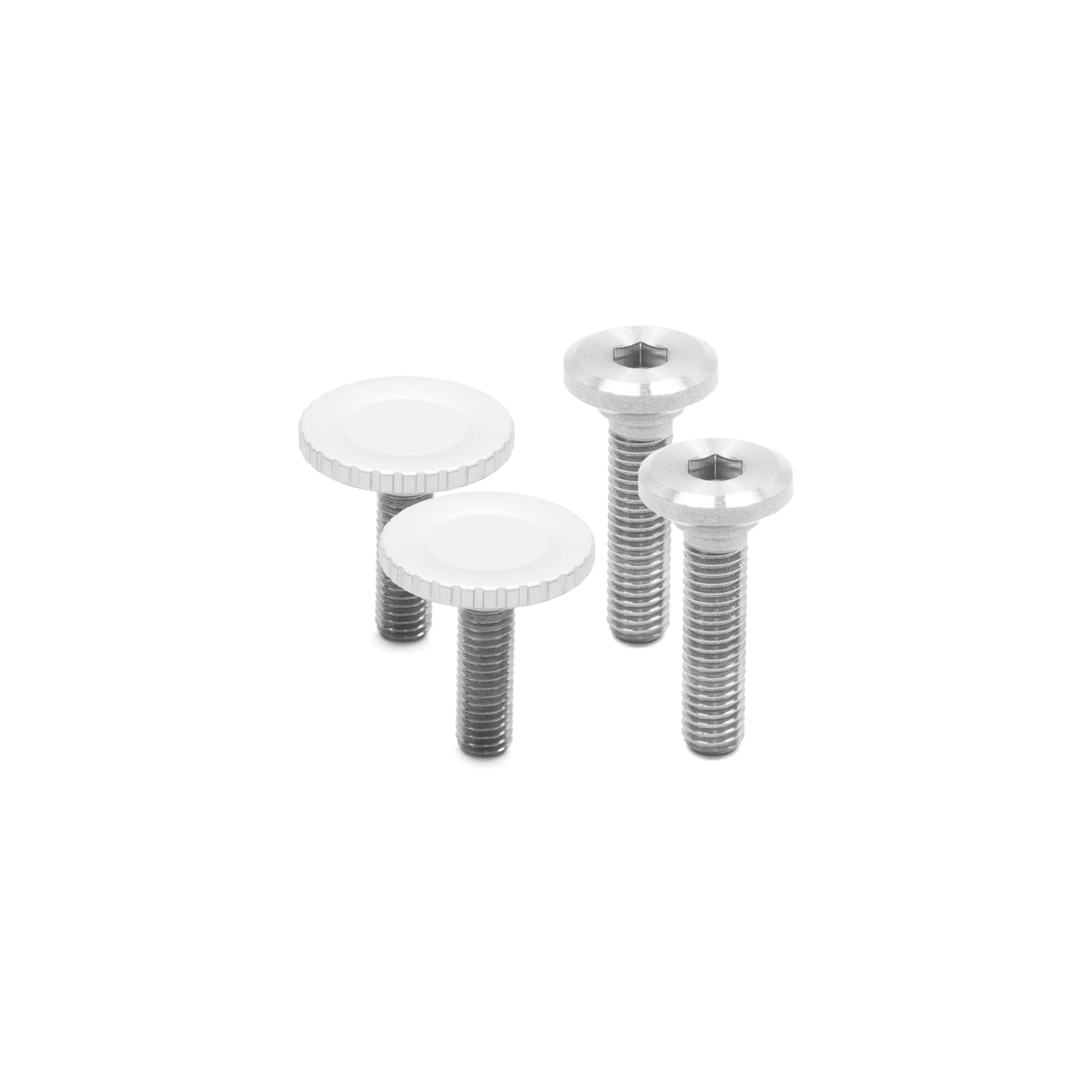 Peak Design Clamping Bolts Kit, Silver, Replacement Thumb and Hex Bolts for Capture Camera Clip V3, Secure, Durable, Weatherproof, For Straps Up to 1.6 cm Thick