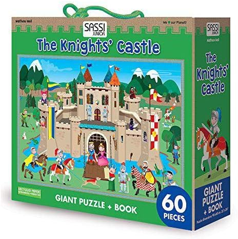 Sassi Junior The Knight's Castle Giant Puzzle and Book