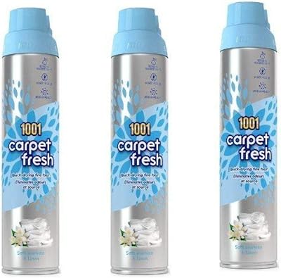 1001 3X 1001 Carpet Fresh Soft Jasmine and Linen Odour Remover 300ml