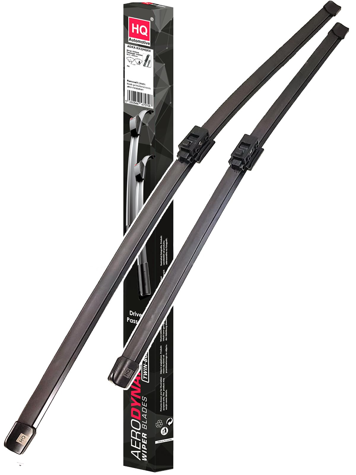 HQ Automotive Wiper Blade for Mercedes A Class W176 W177, CLA C177, GLA X156 X247, CLS C257 Front Set, ADM91-421