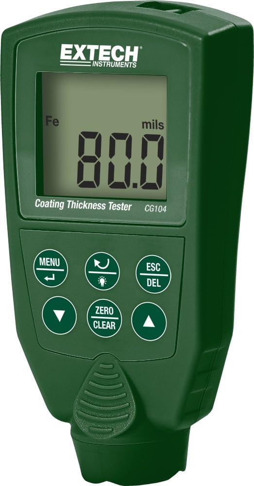Extech CG104 Coating Thickness Tester Inspection & Test Plus