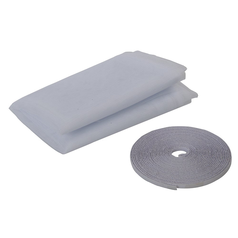 Fixman 610831 Insect Screen Mesh Window Set, White, 1500 x 1300 mm