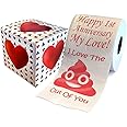 Happy First Anniversary Toilet Paper Funny Gift