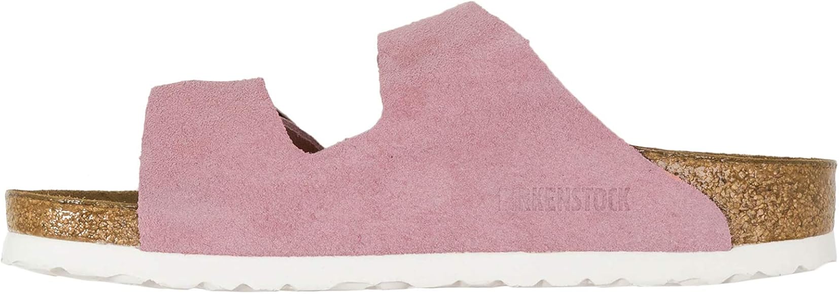 arizona soft footbed suede rose