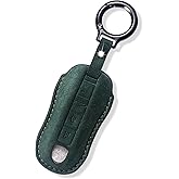 GZLCWLYT Compatible with Porsche 911 Cayenne Panamera TAYCAN,Genuine Leather for Porsche Key Case