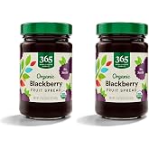365 by Whole Foods Market, Fruit Spread Blackberry Organic, 17 Ounce (Pack of 2)