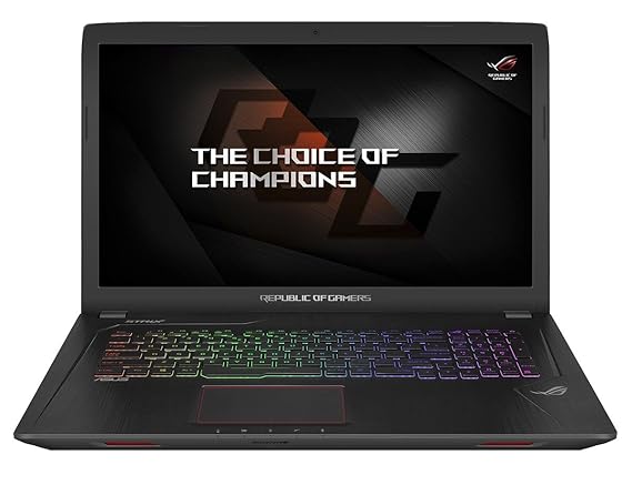 Asus Strix GL753VD-GC337T 43,9 cm (17,3 Zoll mattes FHD) Gaming Laptop (Intel Core i5-7300HQ, 16GB RAM, 128GB SSD, 1TB HDD, N